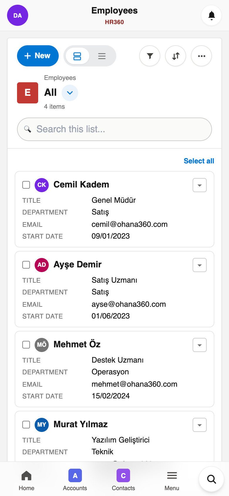 Ohana360 mobile app