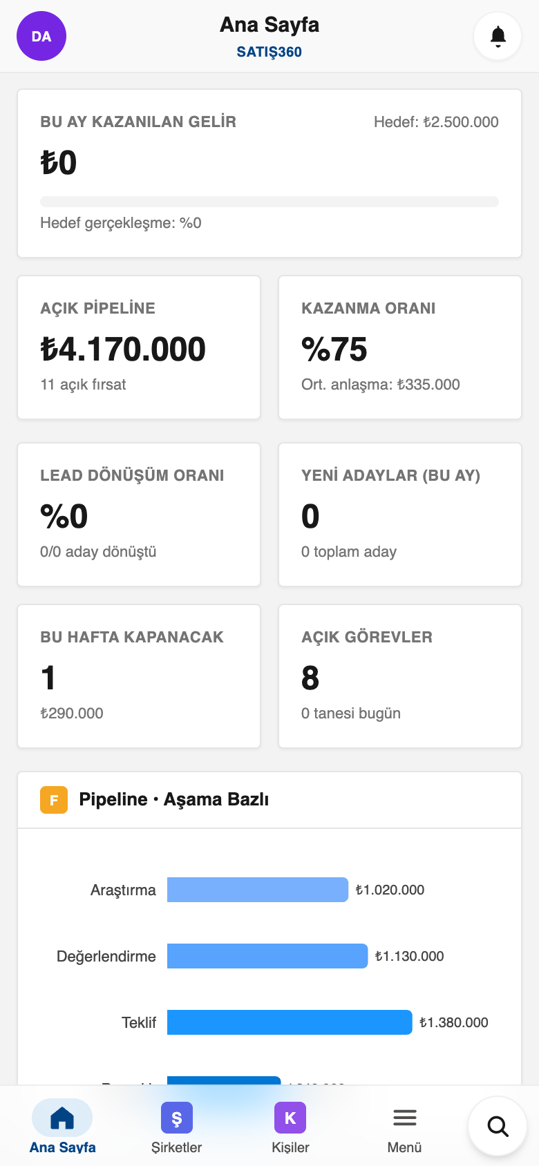 Ohana360 mobil uygulaması