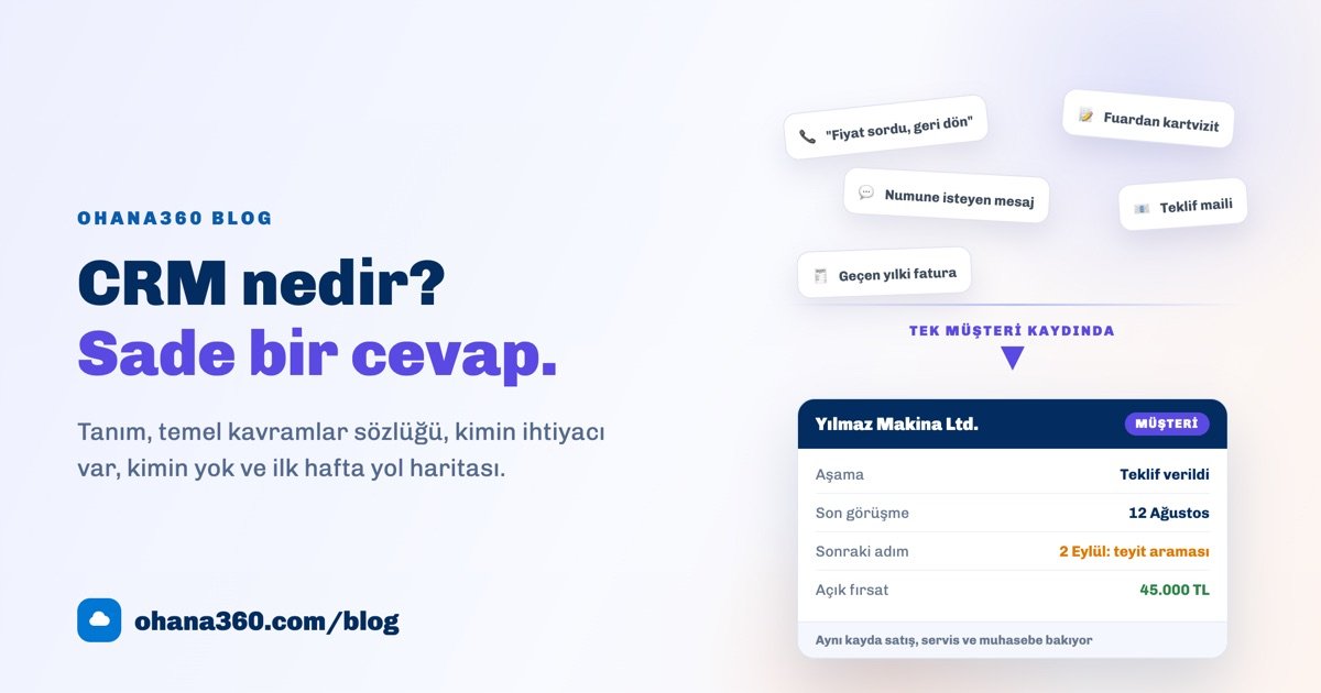 Telefon, mesaj, kartvizit ve fatura gibi dağınık müşteri bilgilerinin tek bir müşteri kaydında birleştiğini gösteren illüstrasyon