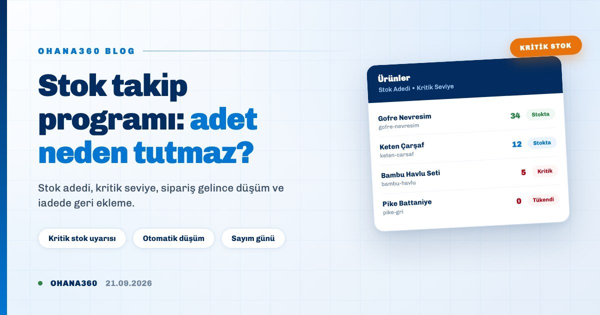 Sipariş geldiğinde stok adedinin düşüşünü ve beş ürünün kritik seviye çubuklarını gösteren çizim